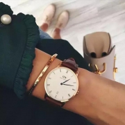 丹尼尔惠灵顿（Daniel Wellington） CLASSIC CUFF 系列 情侣开口镯*2只