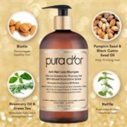 Pura d'or 纯天然有机 摩洛哥阿甘油洗发水 金标 473ML