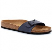 BIRKENSTOCK 勃肯 男款复古休闲单扣凉鞋
