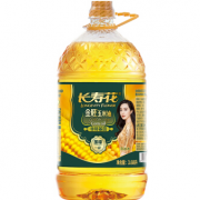 长寿花 金胚玉米油 4L/桶*2件+花弄影 3层100节长卷无芯卷纸*10卷+联合利华环保大礼包