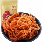 百草味 香辣猪肉条 100g/袋*11件