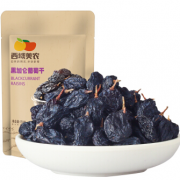 西域美农 蜜饯果干 新疆葡萄干 黑加仑葡萄干158g*10件