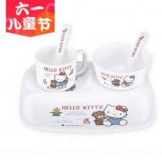【儿童节】Hello Kitty 五件餐具套裝