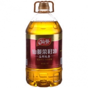 仙餐牌 四川非转基因 压榨菜籽油 5L