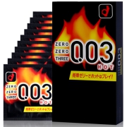 冈本（Okamoto）  003避孕套 热感版 10片*4件 温感润滑效果