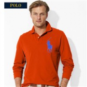 Ralph Lauren 拉夫劳伦男士大马标长袖POLO衫 多色可选