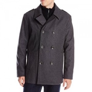 KENNETH COLE REACTION Classic Peacoat 羊毛大衣