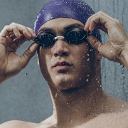 速比涛（SPEEDO）  Vanquisher 2.0 镜面中性款泳镜