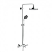 GROHE 高仪 奥菲利亚恒温三出水一体淋浴花洒套装（硬杆链接）
