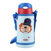 THERMOS 膳魔师 FFG-603WF BLN 儿童两用保温杯 630ml