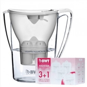 BWT 倍世  Penguin系列  1壶5芯套装 滤水壶 白色2.7L
