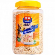 西麦 即食纯燕麦片（桶装）880g