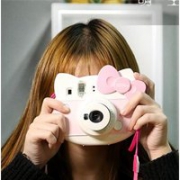 "萌"主驾到！FUJIFILM 富士拍立得 mini HelloKitty(可爱红)纪念款相机限量版套装