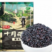 凑单品：十月稻田 黑米（小包装）100g