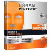 L'OREAL PARIS 巴黎欧莱雅 男士激能醒肤保湿面膜 30ml*5片*2件