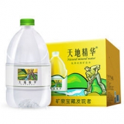 天地精华 饮用天然矿泉水4.5L*4桶