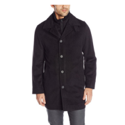 NAUTICA 诺帝卡 Wool-Blend Topcoat  男士羊毛混纺大衣 反季囤货好价