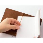 Midori   TRAVELER'S Notebook 皮质笔记本 护照型