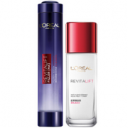 LOREAL欧莱雅 玻尿酸导入精华液75ml+柔肤水65ml