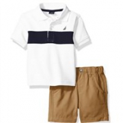 Nautica 诺帝卡 男款童装2件套 12/18个月