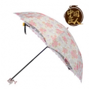 前10分钟# 太阳城 手工刺绣双层遮阳伞