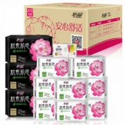怡丽 卫生巾零敏感12包（日用72片+夜用12片）x2套