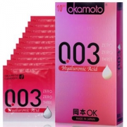 Okamoto 冈本 避孕套 003超薄透明质酸 10片装 *4件