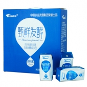 时代 甄鲜风味发酵酸乳饮品（原味）200ml*12瓶