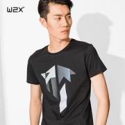前3分钟# W2X 透气吸汗清凉男士短袖T恤