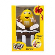 M& M's 礼品豆人花生牛奶巧克力豆(礼品装)148.5g   22.9元