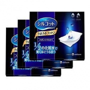 中亚Prime会员：凑单品 Unicharm 尤妮佳 1/2省水舒适柔滑化妆棉 40枚*3盒