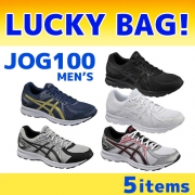 亚瑟士（ASICS）  JOG100 (TJG138)男式运动鞋 5双组福袋 免费直邮中国！