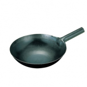 山田工业所 敲打成型 单柄中式炒锅 24cm