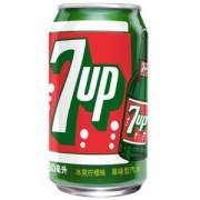 7-Up 七喜 复古罐 330ml*24罐