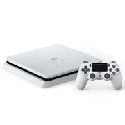 索尼（SONY） PlayStation 4 Slim 500GB 游戏主机 （含四张兑换卡）