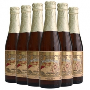 林德曼（Lindemans）   桃子啤酒 瓶装 250ml*6瓶*2