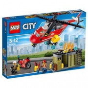 LEGO 乐高 City 城市系列消防直升机组合 166元包邮（216元-50）