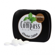 Compass指南针 强劲无糖薄荷糖 14g（50粒）*2盒