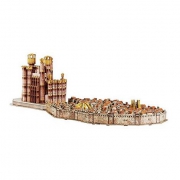 4D Cityscape  权力的游戏 君临城 3D拼图玩具 *2件