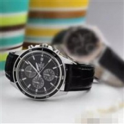 CASIO 卡西欧 EFR-526LJ-1AJF 三眼计时商务男士手表