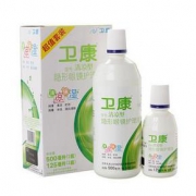 天然清爽# 卫康 清凉型护理液500ml+125ml
