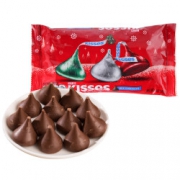 HERSHEY‘S KISSES好时之吻 牛奶巧克力(圣诞系列)  240g*2袋