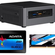 英特尔（Intel） NUC i7主机 （ i5-7260U、8GB DDR4 、256GB SSD ）