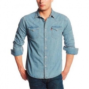 Levi‘s 李维斯 Standard Barstow 男士牛仔衬衫
