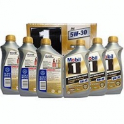 Mobil 美孚 金装1号 增强版 EP 5W-30 全合成润滑油 946ml*6