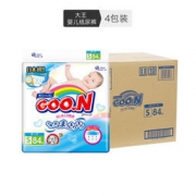 GOO.N 大王 干爽维E 纸尿裤 S84片*4包装