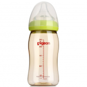 贝亲（Pigeon）   AA93 自然实感宽口径PPSU奶瓶 配L奶嘴 240ml *2件