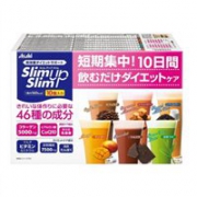 最畅销产品第1位！Asahi朝日Slim up Slim饱腹代餐纤体奶昔含胶原蛋白10袋装