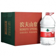 农夫山泉 饮用天然水5L*4瓶整箱