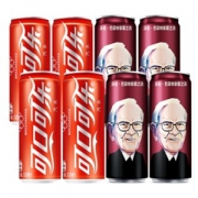 Coca Cola 可口可乐&樱桃可乐 京东定制限量版礼盒 330ml*8罐